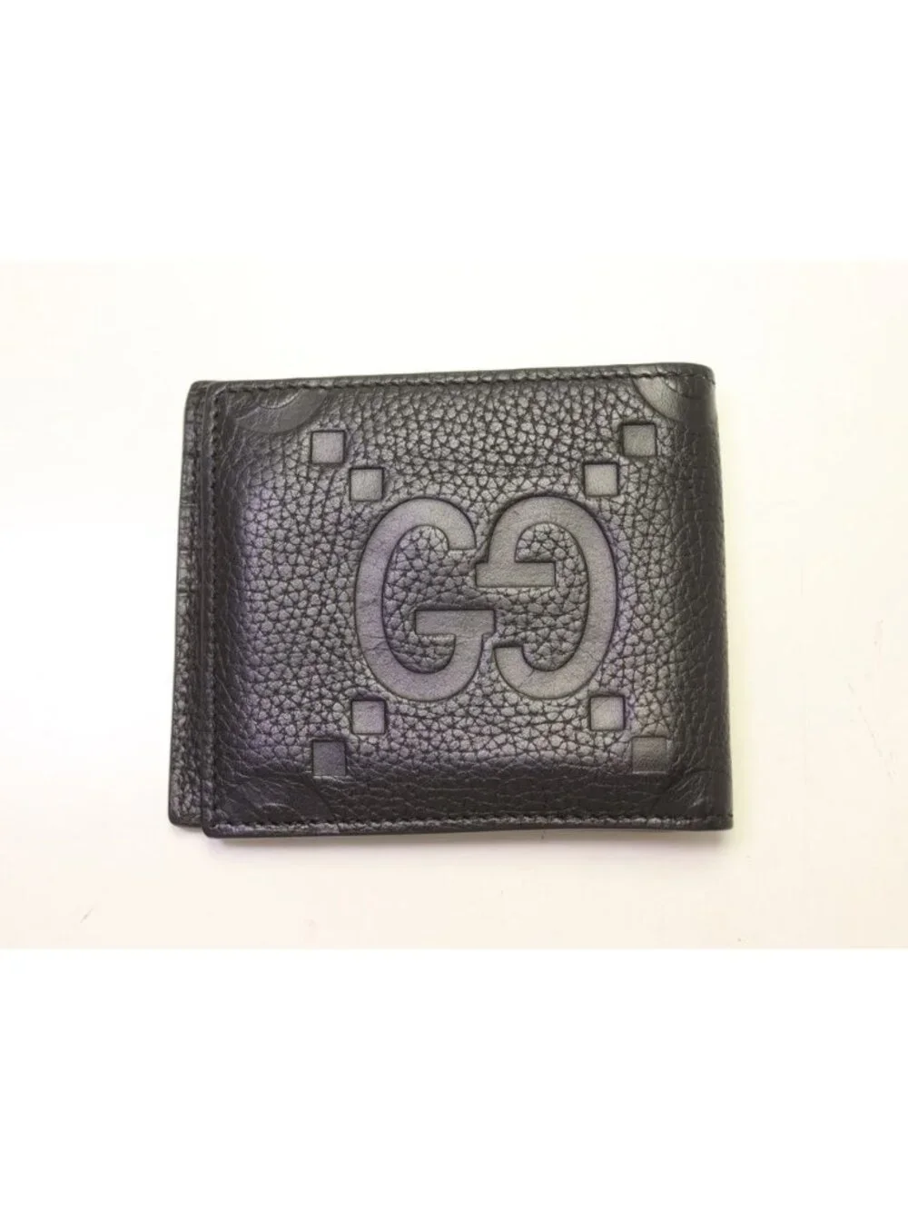 Gucci Jumbo GG Leather Bifold Wallet